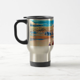 Caneca Térmica Vintage USA Alaska Mendenhall glacier Juneau