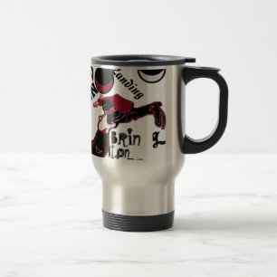 Caneca Térmica Vintagem retrógrada bonita Traga-a para a terra da