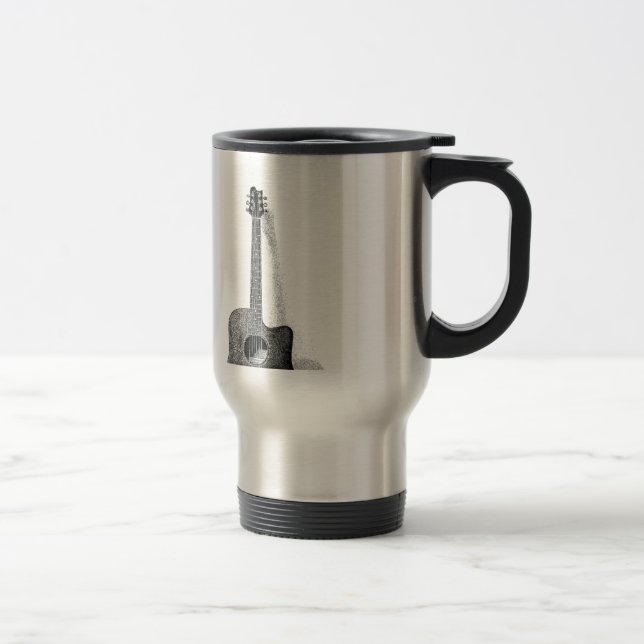 Caneca Térmica Violão Clássico (Direita)