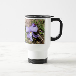 Caneca Térmica Violeta Pata de Pássaro c/ Bluets