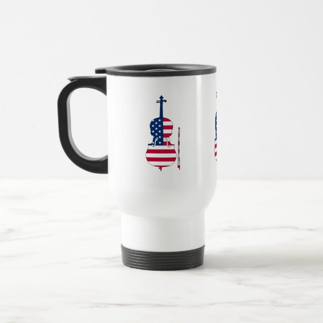 Caneca Térmica Violino Americano (Esquerda)