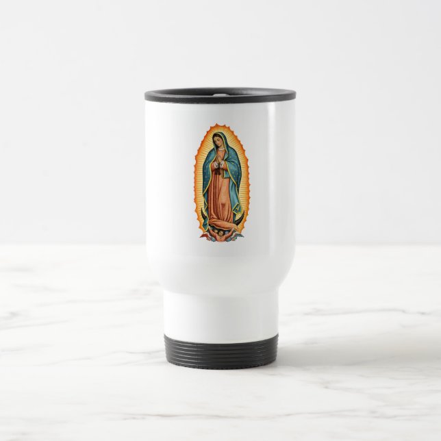 Caneca Térmica Virgin of Guadalupe Travel Mug (Centro)