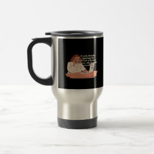 Caneca Térmica Vírus Clássico de Besties de Trabalho