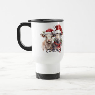 Caneca Térmica Vitelos Cachorros Adoráveis Crianças de Animais Mu
