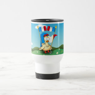 Caneca Térmica Viva França!
