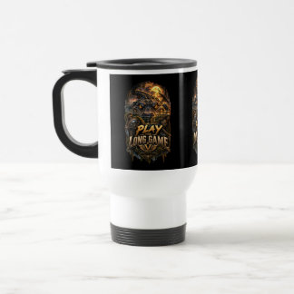 Caneca Térmica VLLC Play The Long Game Motivation Crocodile Graph