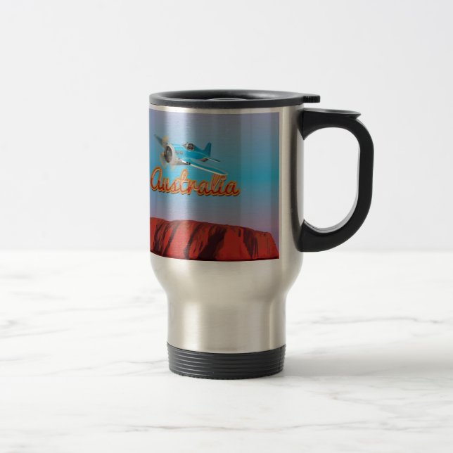 Caneca Térmica Voar Para A Austrália (Direita)