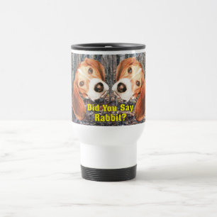 Caneca Térmica Você disse o coelho? Lebreiro