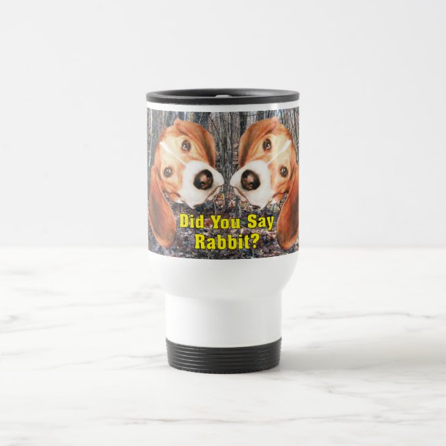 Caneca Térmica Você disse o coelho? Lebreiro (Centro)