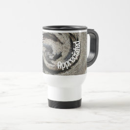 Caneca Térmica Você É Apreciado Como Funcionário Do Mosaico Russo
