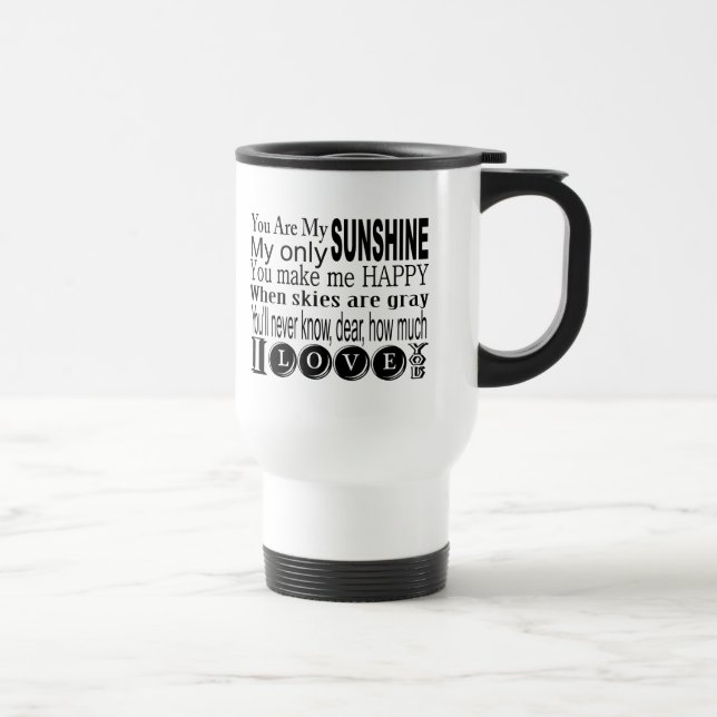 Caneca Térmica Você é meu Roupa e presentes sunshine (Direita)