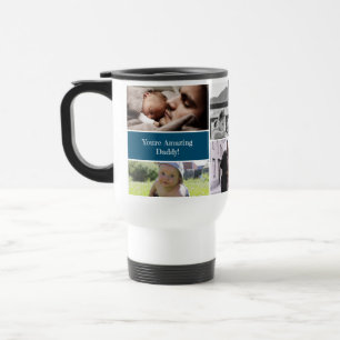 Caneca Térmica Você é uma incrível Colagem de Fotos Personalizada