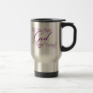 Caneca Térmica Você fez o deus sorrir hoje?