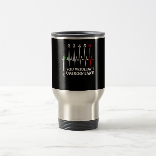 Caneca Térmica Você não entenderia o presente de arte engraçado d (Centro)