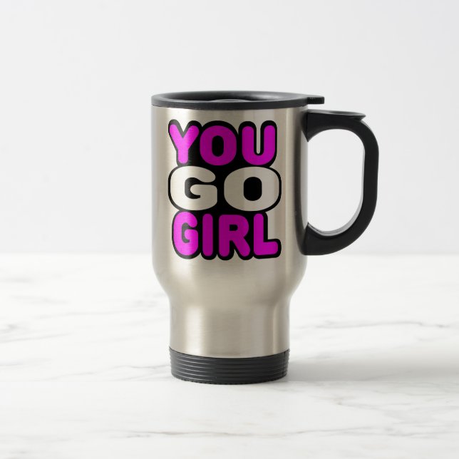 Caneca Térmica Você vai menina (Direita)