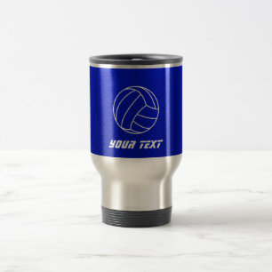 Caneca Térmica Voleibol azul profundo