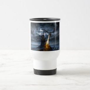 Caneca Térmica Vôo do dragão - viagem/caneca da viagem ao