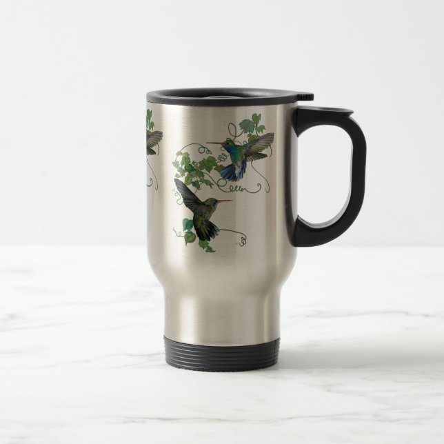 Caneca Térmica Vôo dos colibris (Direita)