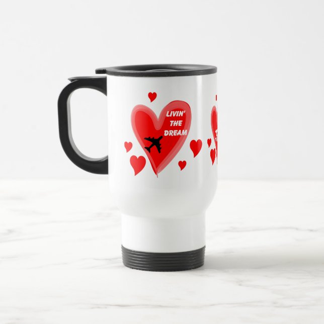 Caneca Térmica Vôo extravagante (Esquerda)