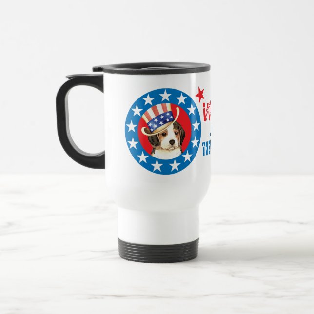Caneca Térmica Votação em Beagle (Esquerda)