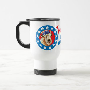 Caneca Térmica Votação em Wheaten Terrier