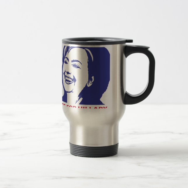 Caneca Térmica votação hillary clinton 2016 (Direita)