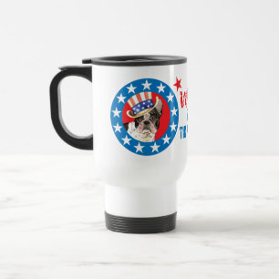 Caneca Térmica Votar em Frenchie