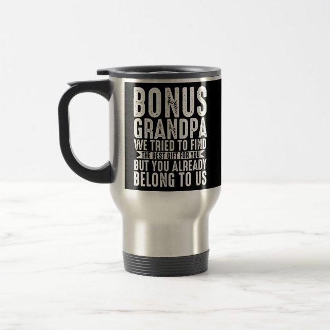 Caneca Térmica Vovô bônus de mens, tentamos achar um vovô bônus (Esquerda)