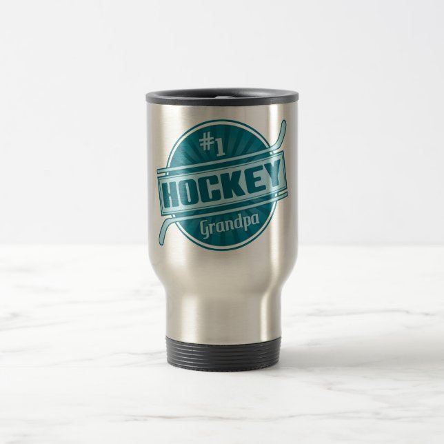Caneca Térmica Vovô do hóquei #1 (Centro)