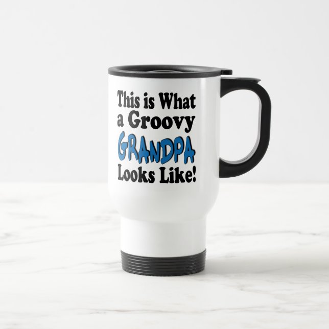 Caneca Térmica Vovô Groovy (Direita)