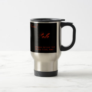 Caneca Térmica vulcão, Kilauea, "Home da deusa do fogo",…