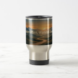 Caneca Térmica Wander Often Wander Always Mountain Adventure 