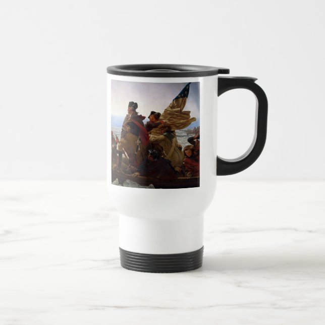 Caneca Térmica Washington Crossing Delaware Art (Direita)