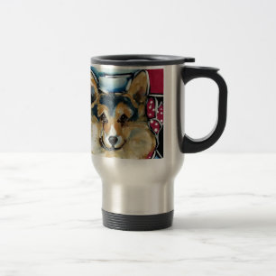 Caneca Térmica Welsh Corgi Cardigan