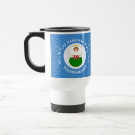 Caneca Térmica Welsh Flag Angel Hanukkah