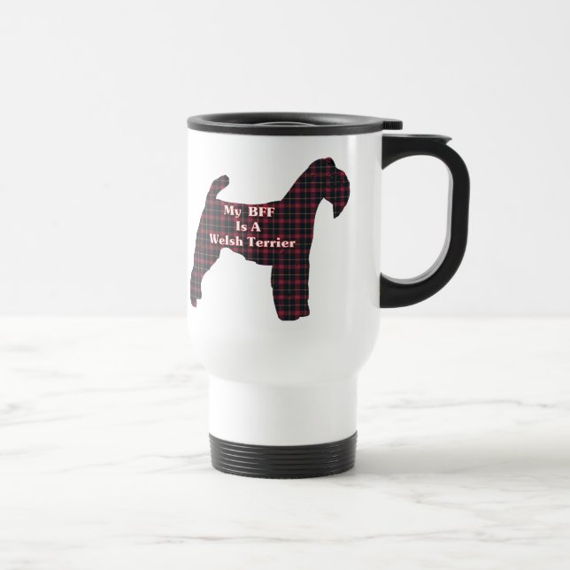 Caneca Térmica Welsh Terrier BFF Gifts (Direita)