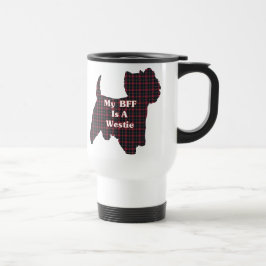 Caneca Térmica West Highland White Terrier BFF presentes