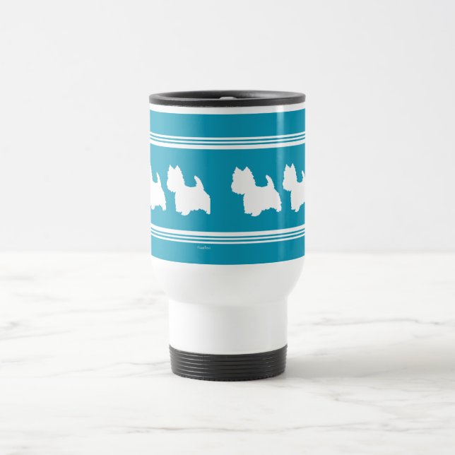 Caneca Térmica Westies Turquesa (Centro)