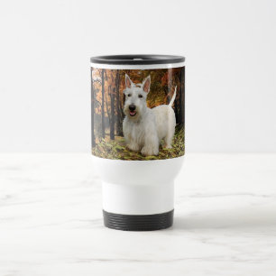 Caneca Térmica Wheaten Scottish Terrier Outono