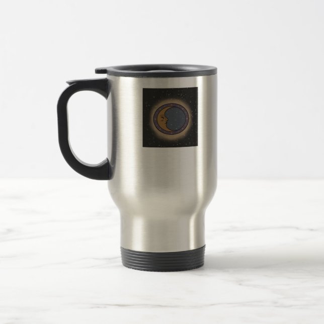 Caneca Térmica Whimsigoth Moon Impressão (Esquerda)