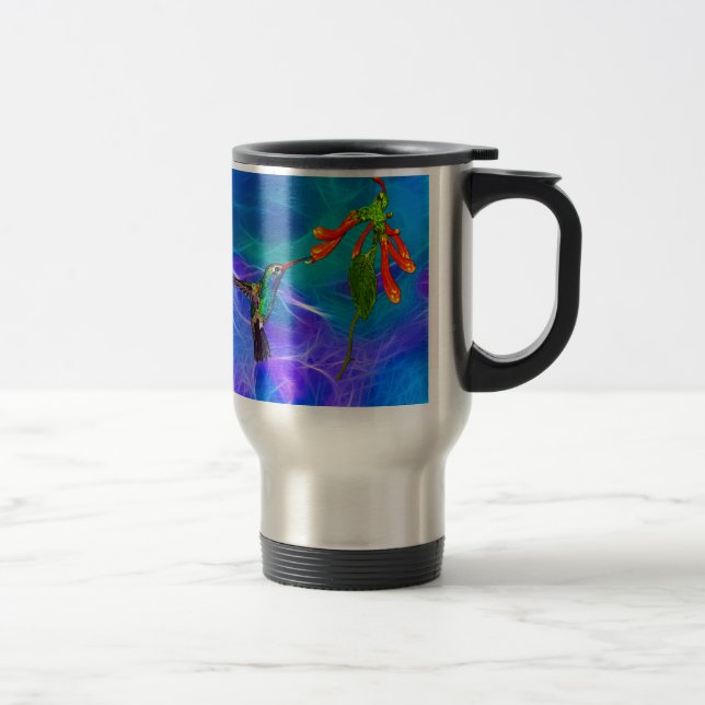 Caneca Térmica Wild Hummingbird Bird's Art Series (Direita)
