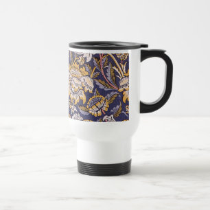 Caneca Térmica William Morris Wey Floral Wallpaper Design