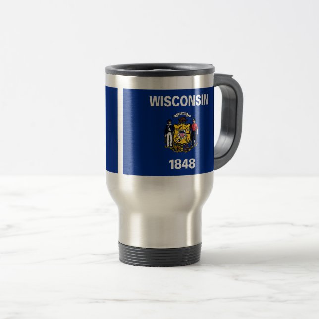 Caneca Térmica Wisconsin (Frente Esquerda)