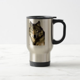 Caneca Térmica Wolf Portrait