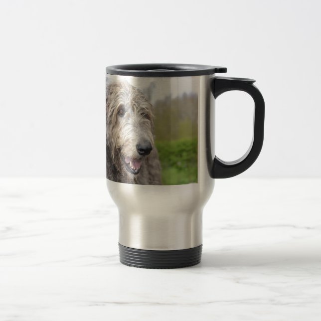 Caneca Térmica Wolfhound irlandês bonito (Direita)