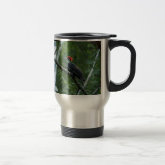 Caneca Térmica Woodpecker. de Pileated da lagoa de Jordão