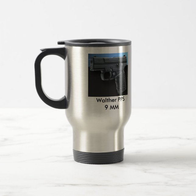 Caneca Térmica wp_walther-pps_3, Walther PPS 9 milímetros (Esquerda)