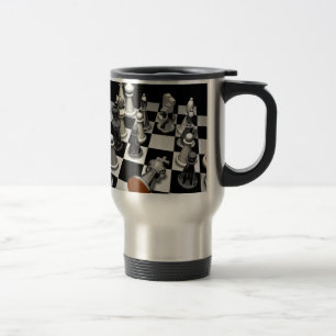 Caneca Térmica Xadrez
