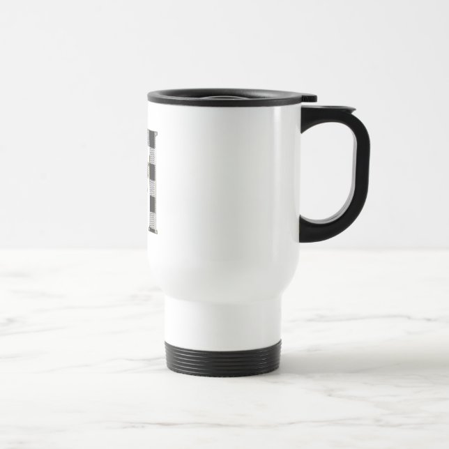 Caneca Térmica Xadrez M (Direita)