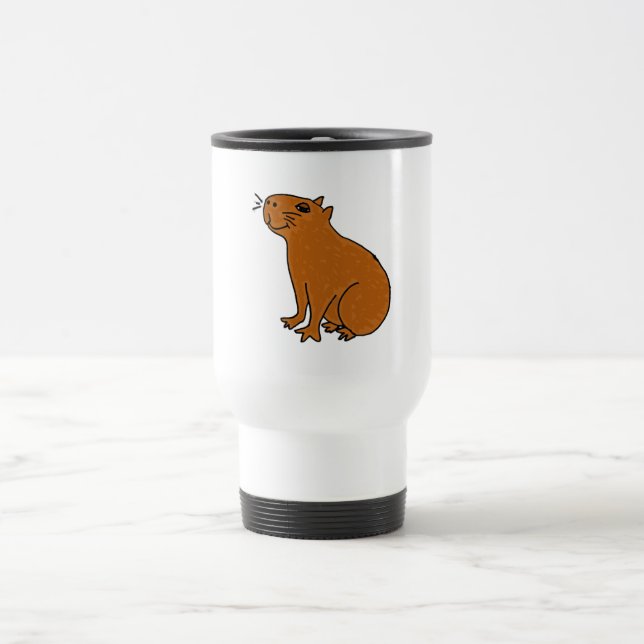 Caneca Térmica XX- arte do Capybara (Centro)